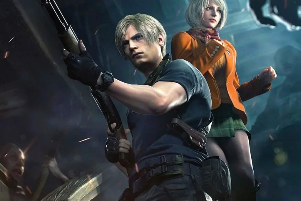 RE4 Leon and Ashley